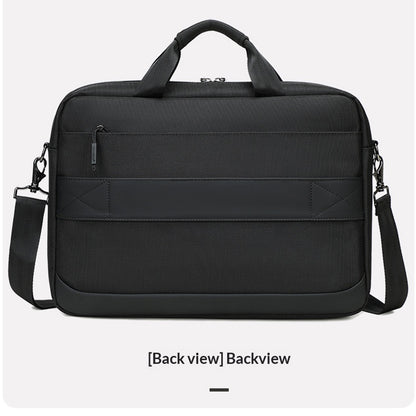 COOLBELL CB-2135 Laptop Bag Waterproof Business Briefcase for 14.4 Inch Notebook Messenger Bag with Shoulder Strap