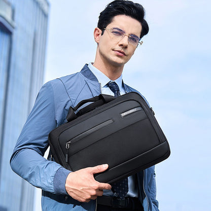 COOLBELL CB-2135 Laptop Bag Waterproof Business Briefcase for 14.4 Inch Notebook Messenger Bag with Shoulder Strap