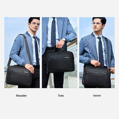 COOLBELL CB-2135 Laptop Bag Waterproof Business Briefcase for 14.4 Inch Notebook Messenger Bag with Shoulder Strap