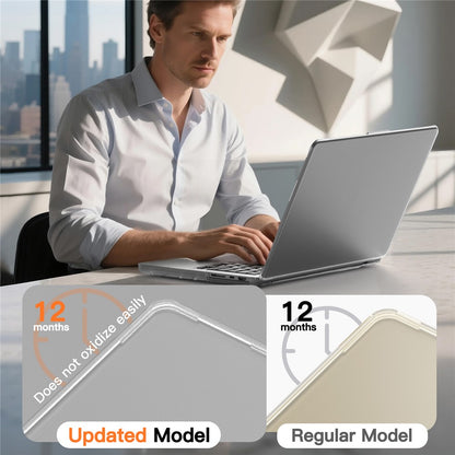 Protective Case for MacBook Pro 14 inch (2026) / (2025) / (2024) / (2023) / (2022) / (2021) Drop Proof Matte PC + TPU Laptop Cover