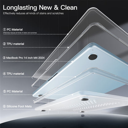 Protective Case for MacBook Air 13 inch (2026) / (2025) / (2024) / (2022) Drop Proof Matte PC + TPU Laptop Cover
