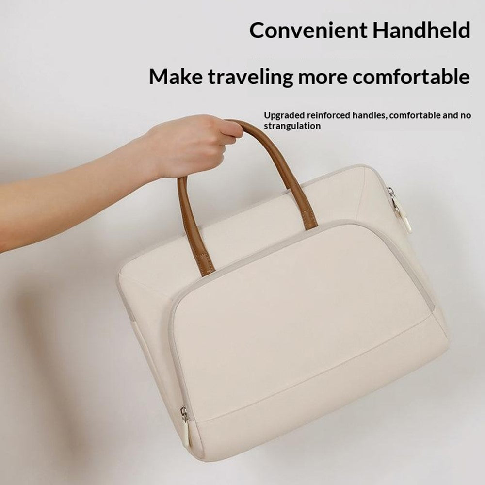C100 Laptop Handheld Bag for 15-16.1 Inch Notebook Triple Layer Protection Protective Sleeve Bag Portable Computer Case Carrying Briefcase