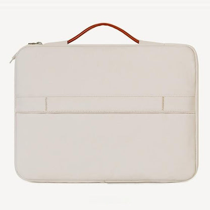 C108 Laptop Handheld Bag for 13-13.3 Inch Notebook Retractable Handle Waterproof Business Protective Sleeve Bag Multi-Pocket Shockproof Carrying Case