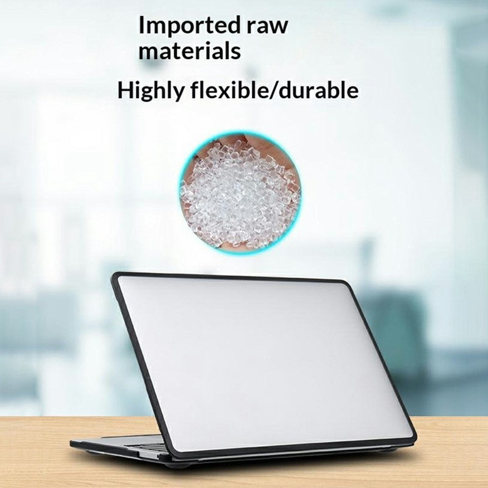 Laptop Protective Case For MacBook Air 15 inch (2026) / (2025) / (2024) / (2023) TPU+PC Frosted Matte Hard Shell Cover