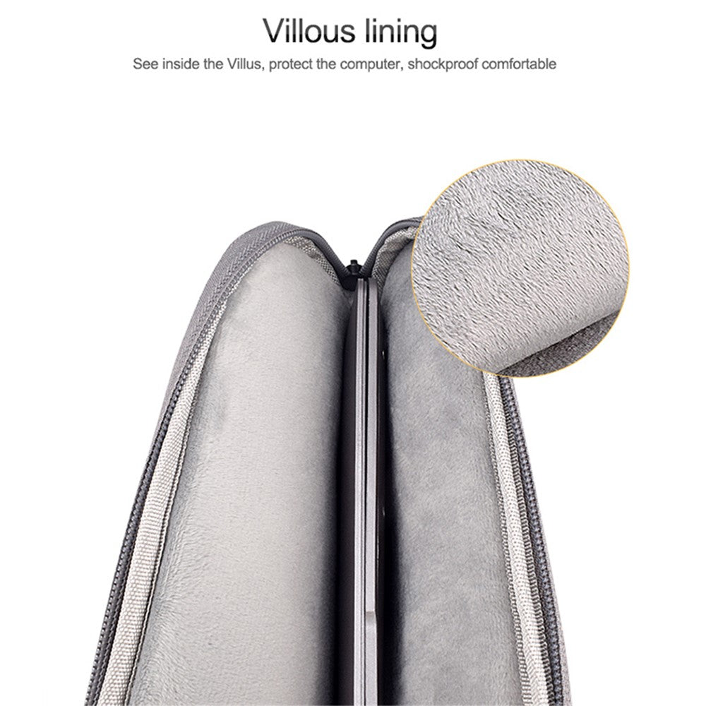 ND01D Handheld Felt Laptop Bag Protective Case for 15.6-inch Notebook