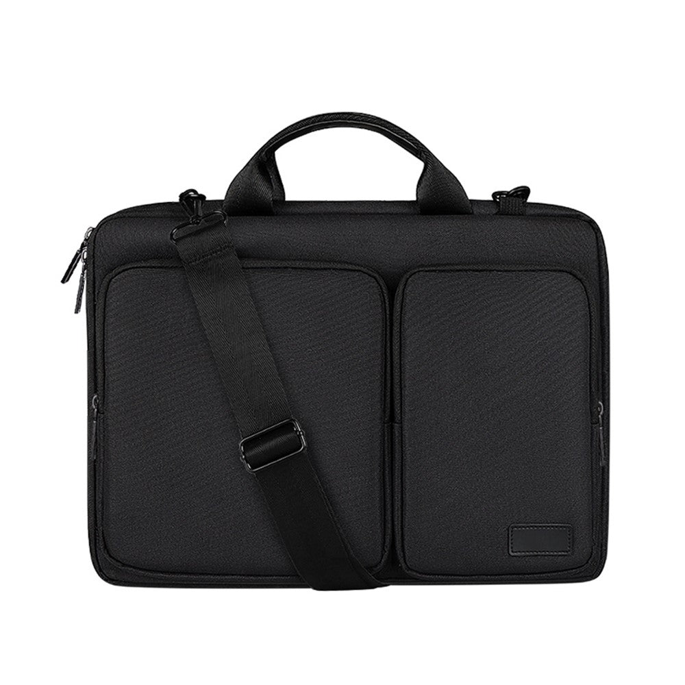 ST11 Laptop Handbag Sleeve Case Business Waterproof Pouch Shoulder Bag for 15.6 inch Notebook