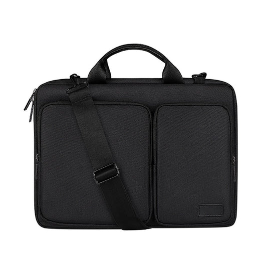 ST11 Laptop Handbag Sleeve Case Business Waterproof Pouch Shoulder Bag for 15.6 inch Notebook