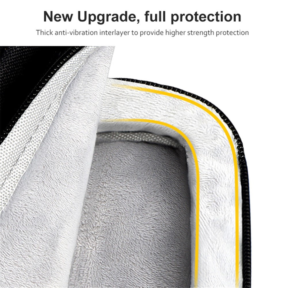 ST11 Laptop Handbag Sleeve Case Business Waterproof Pouch Shoulder Bag for 15.6 inch Notebook