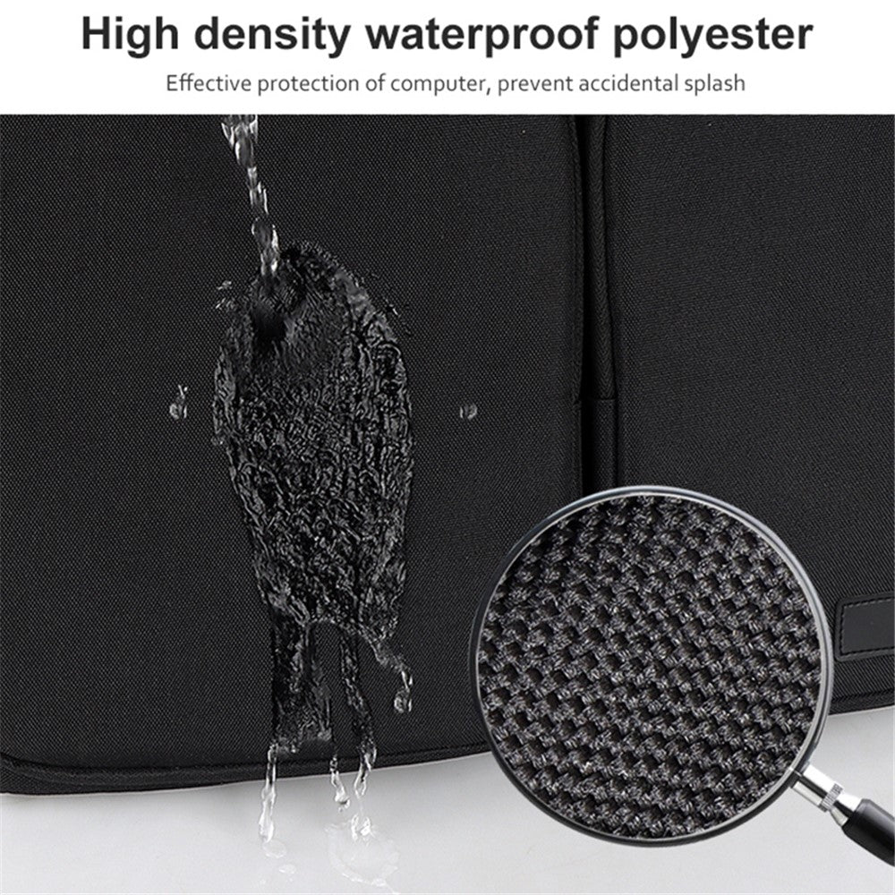 ST11 Laptop Handbag Sleeve Case Business Waterproof Pouch Shoulder Bag for 15.6 inch Notebook