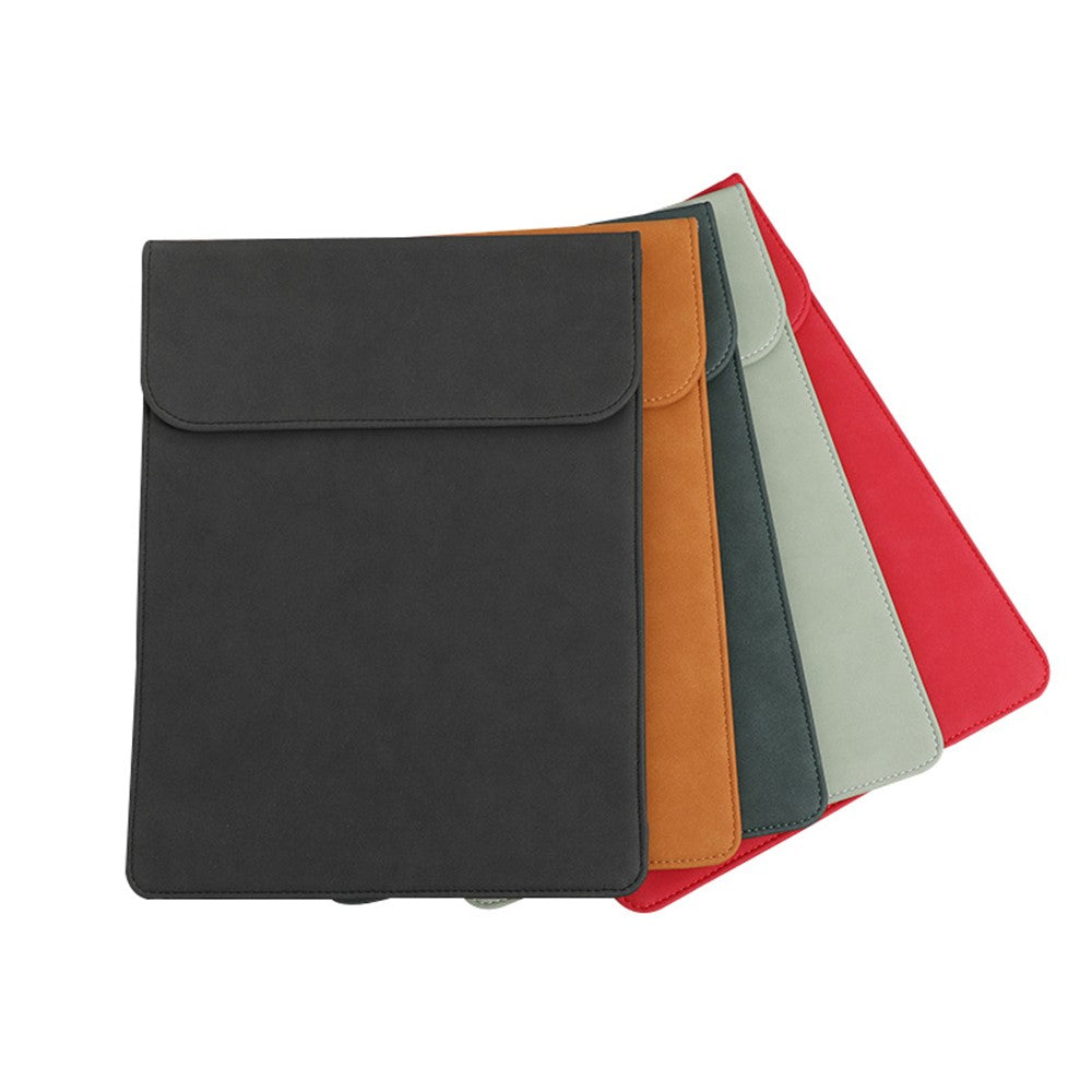 HL0130 Matte Notebook Protective Bag Magnetic Flap Laptop Sleeve for MacBook Lenovo HP 13.3-14 Inch Notebook