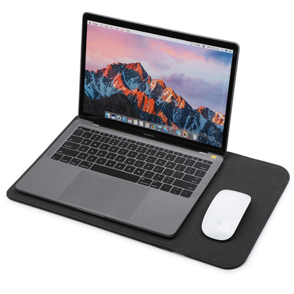 HL0130 Matte Notebook Protective Bag Magnetic Flap Laptop Sleeve for MacBook Lenovo HP 13.3-14 Inch Notebook