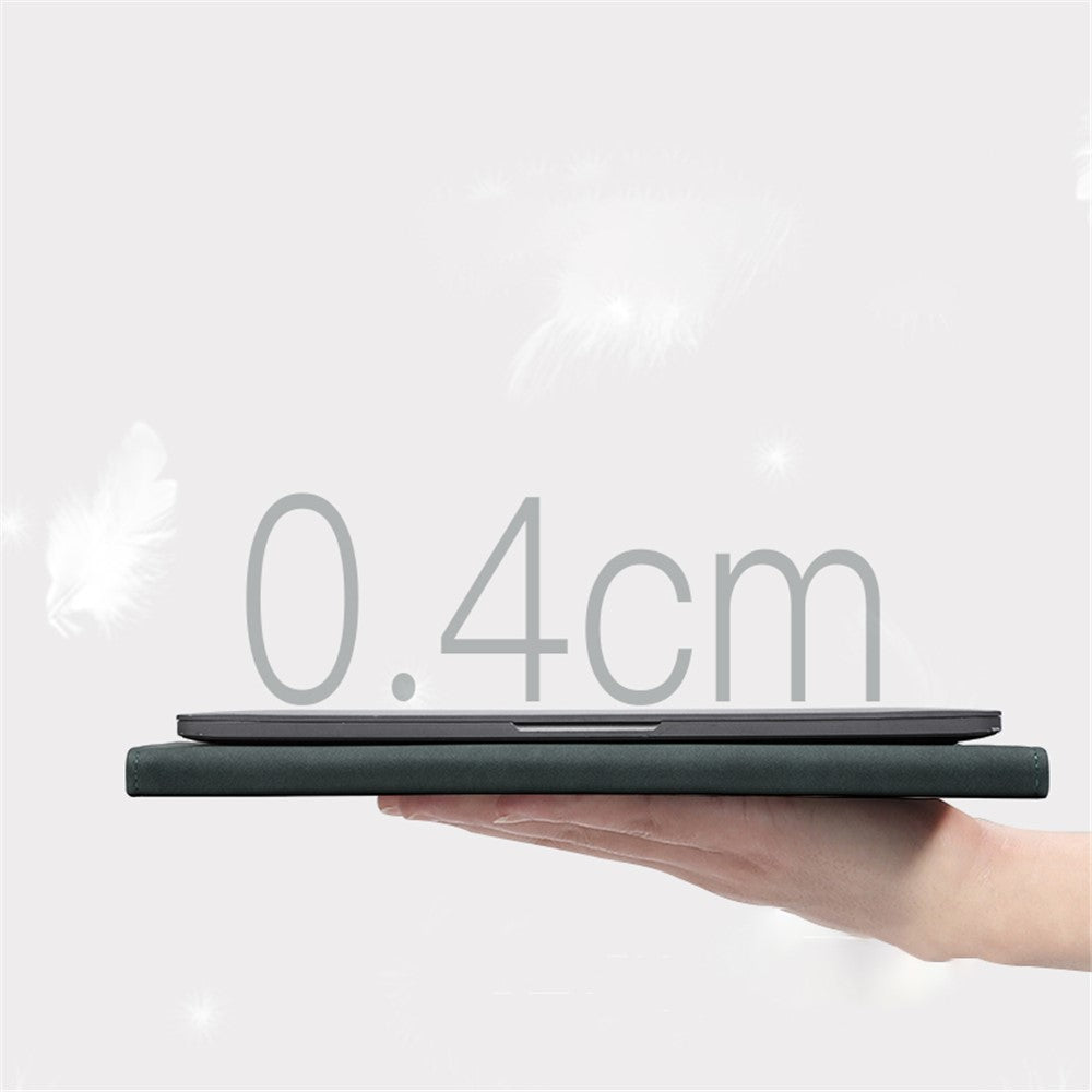 HL0130 Matte Notebook Protective Bag Magnetic Flap Laptop Sleeve for MacBook Lenovo HP 13.3-14 Inch Notebook