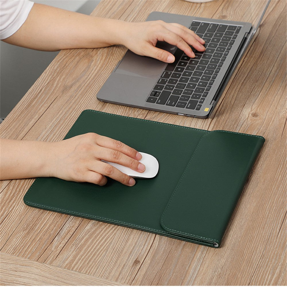 HL0130 Matte Notebook Protective Bag Magnetic Flap Laptop Sleeve for MacBook Lenovo HP 13.3-14 Inch Notebook
