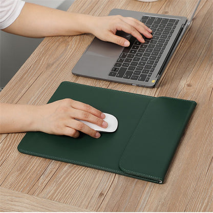 HL0130 Matte Notebook Protective Bag Magnetic Flap Laptop Sleeve for MacBook Lenovo HP 13.3-14 Inch Notebook