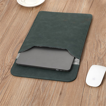 HL0130 Matte Notebook Protective Bag Magnetic Flap Laptop Sleeve for MacBook Lenovo HP 13.3-14 Inch Notebook