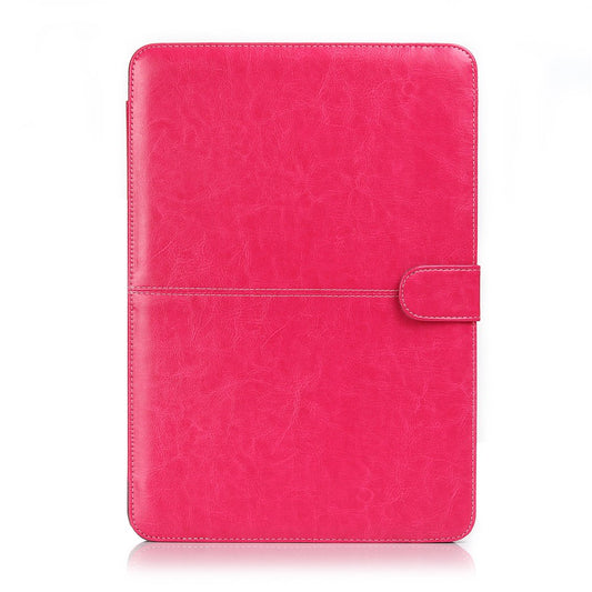 Laptop Sleeve Protective Folio Book PU Leather Cover for MacBook Pro 16.2'' 2021 (A2485)
