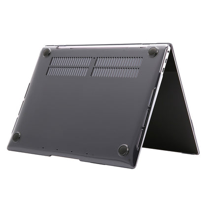 Well-protected Durable Anti-scratch Clear PC Shell Cover with Hollow-out Bottom for MateBook 13S 2021
