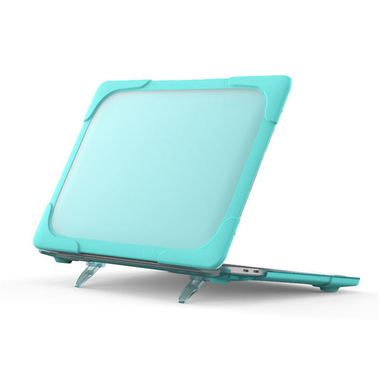 Hard PC Laptop Case Sleeve Notebook Computer Cover with Supporting Stand for MacBook Pro 13'' A2251 / A2289 / A2338