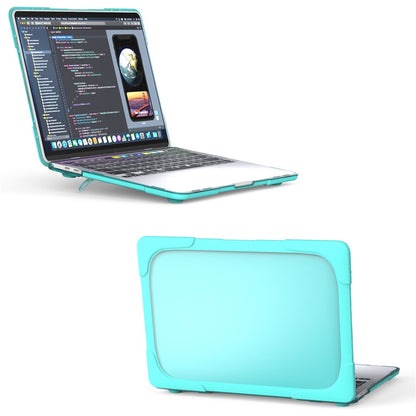 Hard PC Laptop Case Sleeve Notebook Computer Cover with Supporting Stand for MacBook Pro 13'' A2251 / A2289 / A2338