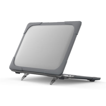 Hard PC Laptop Case Sleeve Notebook Computer Cover with Supporting Stand for MacBook Pro 13'' A2251 / A2289 / A2338