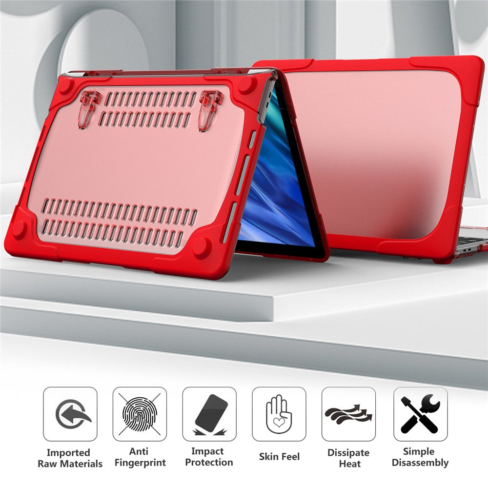 Supporting Stand PC Laptop Case Protective Notebook Cover for MacBook Air 13'' A1932 / A2179 / A2337