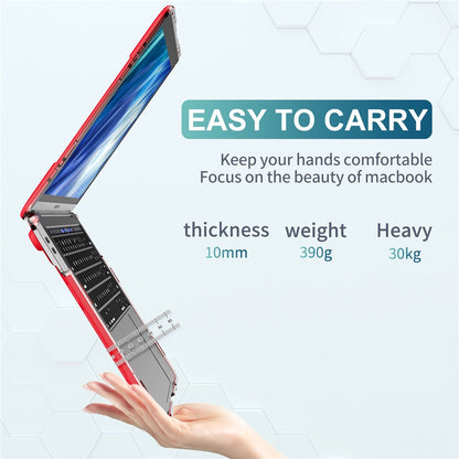 Supporting Stand PC Laptop Case Protective Notebook Cover for MacBook Air 13'' A1932 / A2179 / A2337