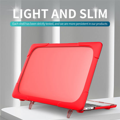 Supporting Stand PC Laptop Case Protective Notebook Cover for MacBook Air 13'' A1932 / A2179 / A2337