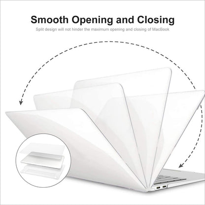 ENKAY HAT PRINCE Crystal PC Front and Back Protective Cover for MacBook Pro 16 inch (2026) A3429 A3428 / (2025) A3186 A3403 / (2024) A2991 / (2023) A2780 / (2021) A2485