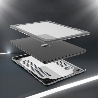 PC Anti-slipping Laptop Protective Case Cover for Microsoft Surface Laptop 2 / 3 / 4 13.5-inch 1769 / 1867 Alcantara Keyboard Version