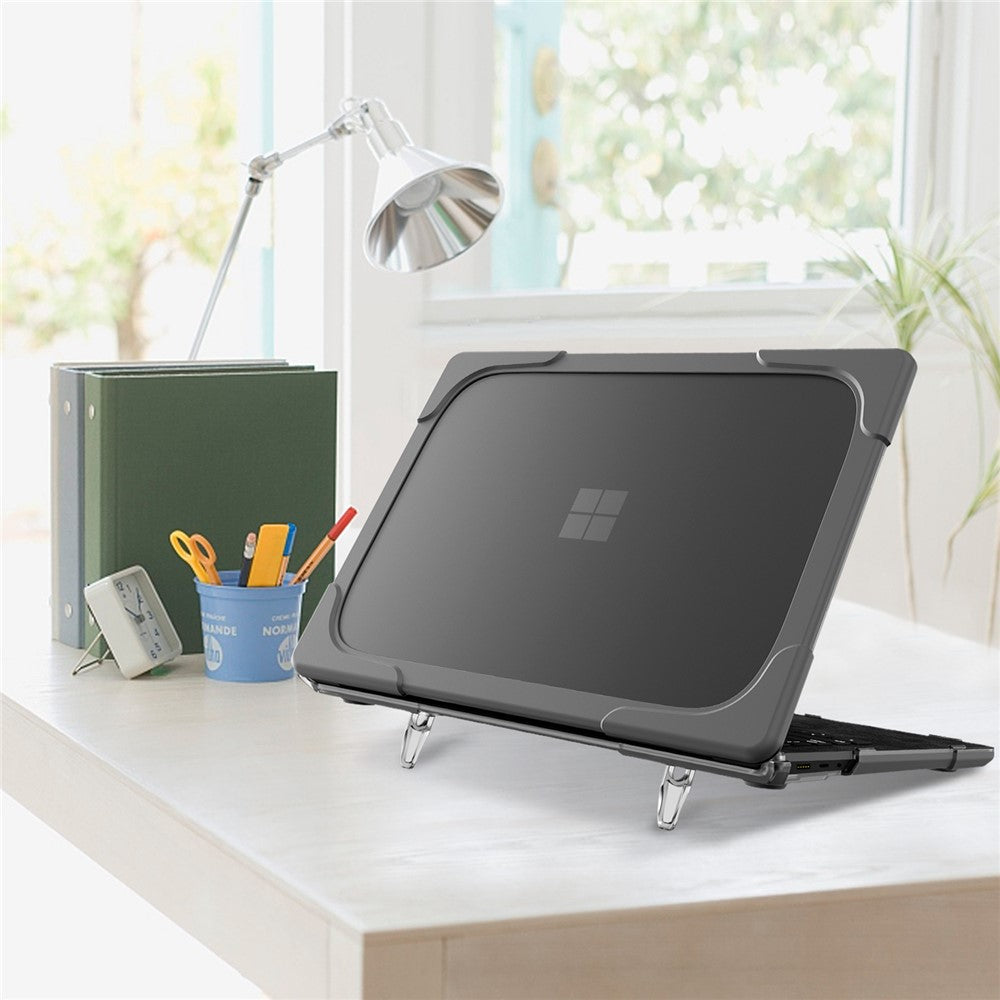 PC Anti-slipping Laptop Protective Case Cover for Microsoft Surface Laptop 2 / 3 / 4 13.5-inch 1769 / 1867 Alcantara Keyboard Version