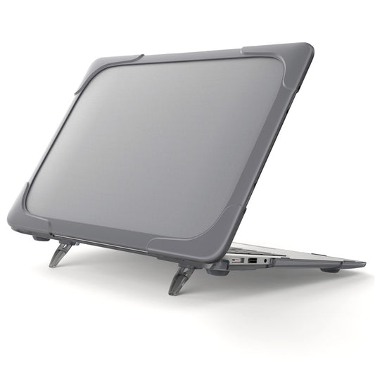Supporting Stand Design Hard PC Anti-scratch Laptop Case Protective Notebook Cover for MacBook Air 13'' A1466 / A1369