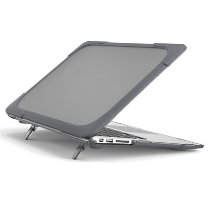 Supporting Stand Design Hard PC Anti-scratch Laptop Case Protective Notebook Cover for MacBook Air 13'' A1466 / A1369