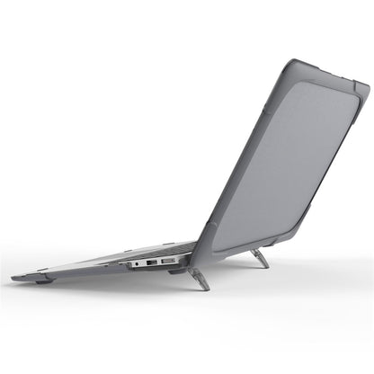 Supporting Stand Design Hard PC Anti-scratch Laptop Case Protective Notebook Cover for MacBook Air 13'' A1466 / A1369