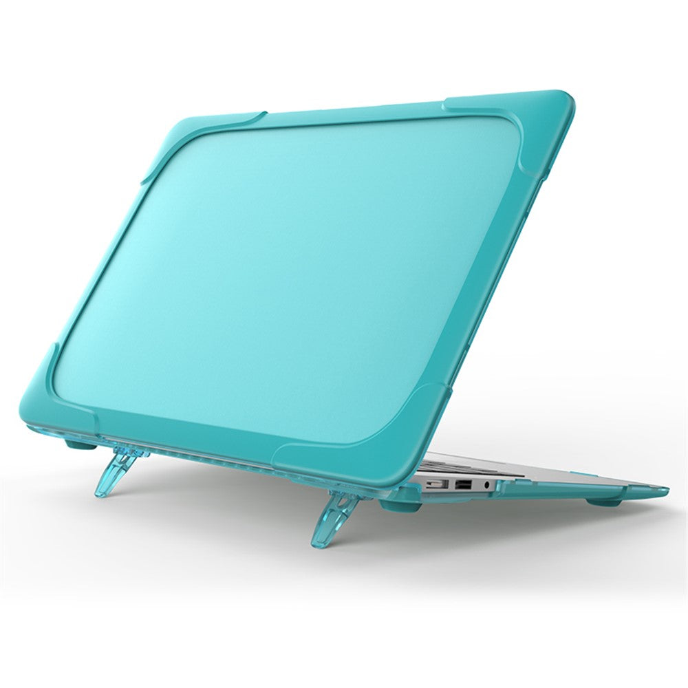 Supporting Stand Design Hard PC Anti-scratch Laptop Case Protective Notebook Cover for MacBook Air 13'' A1466 / A1369