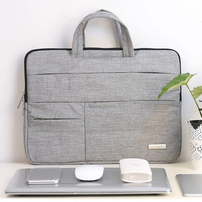 CANVASARTISAN L3-02 Large Capacity Simple Style Laptop Sleeve 14'' Notebook Carrying Bag for School Business Work