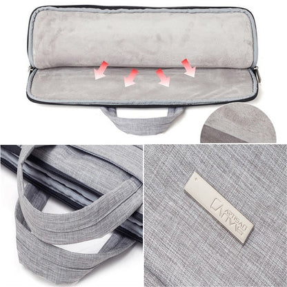 CANVASARTISAN L3-02 Large Capacity Simple Style Laptop Sleeve 14'' Notebook Carrying Bag for School Business Work