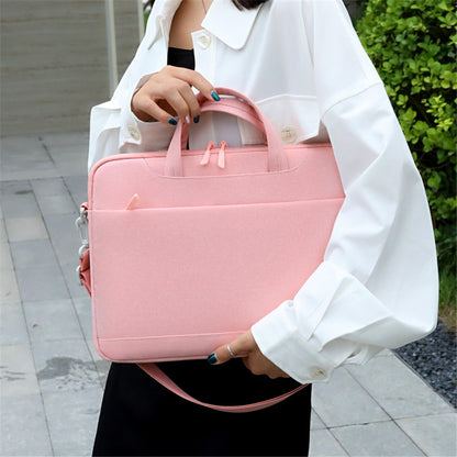P510 Business Style Laptop Bag Notebook Sleeve Computer Sleeve 14'' Laptop Handbag with Shoulder Strap