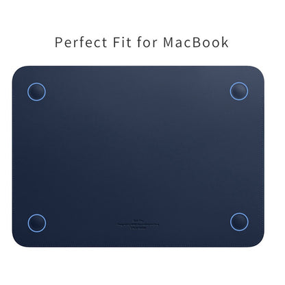 WIWU Skin Pro II Series Waterproof Ultra-thin PU Leather Laptop Sleeve Bag for MacBook Pro 16 inch 2021