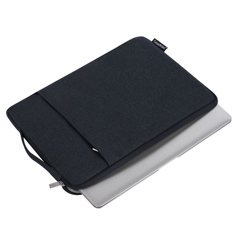 CANVASARTISAN L25-89 Business Style Scratch Resistant Carry Case for 12 inch Laptops Shockproof Notebook Sleeve Bag with Handle Strap
