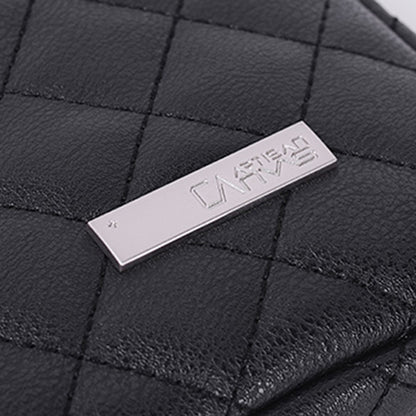 CANVASARTISAN L19-04 for 13-inch Notebook Sleeve Rhombus Texture Laptop Bag Shockproof Zipper Case