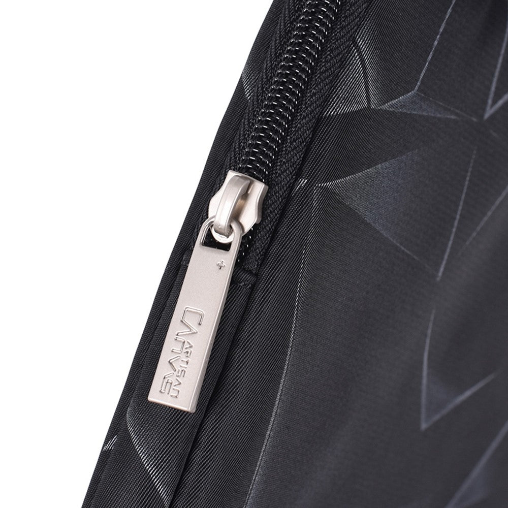CANVASARTISAN H6-01 Triangle Geometric Printed Shockproof Sleeve Bag for 14-inch Laptops Portable Carry Case Anti-drop Notebooks Bag