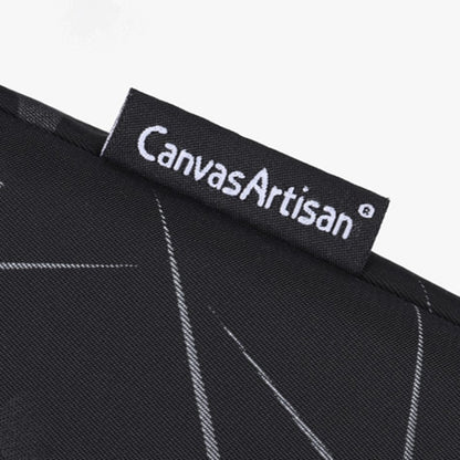 CANVASARTISAN H6-01 Triangle Geometric Printed Shockproof Sleeve Bag for 14-inch Laptops Portable Carry Case Anti-drop Notebooks Bag