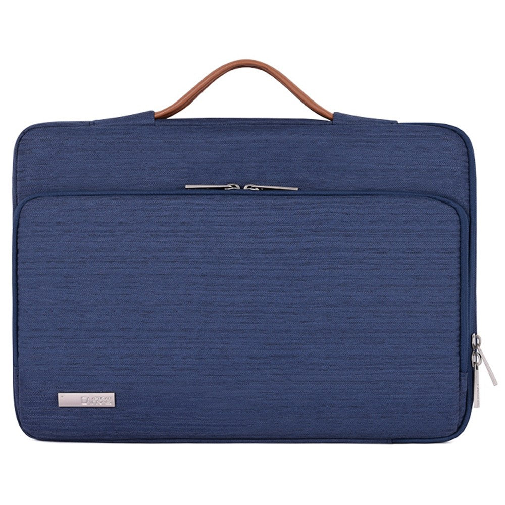 CANVASARTISAN K28-21 15-inch Laptop Briefcase Protective Bag Notebook Handbag with Horizontal Zipper Pocket