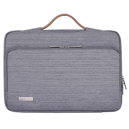 CANVASARTISAN K28-21 15-inch Laptop Briefcase Protective Bag Notebook Handbag with Horizontal Zipper Pocket