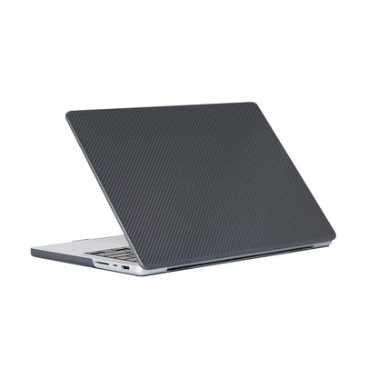 For MacBook Pro 14 inch (2025) / (2024) / (2023) / (2022) / (2021) Carbon Fiber Texture Hard Laptop Cover Hardshell Case