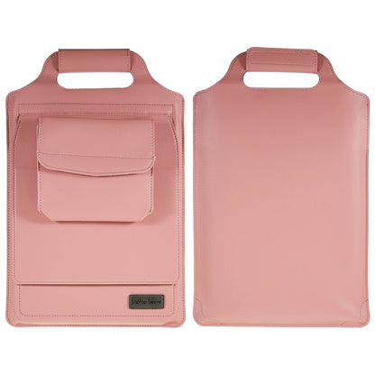 15-inch Laptop Sleeve Case PU Leather Notebook Carrying Case with Adjustable Stand