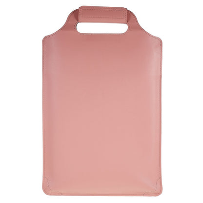 15-inch Laptop Sleeve Case PU Leather Notebook Carrying Case with Adjustable Stand
