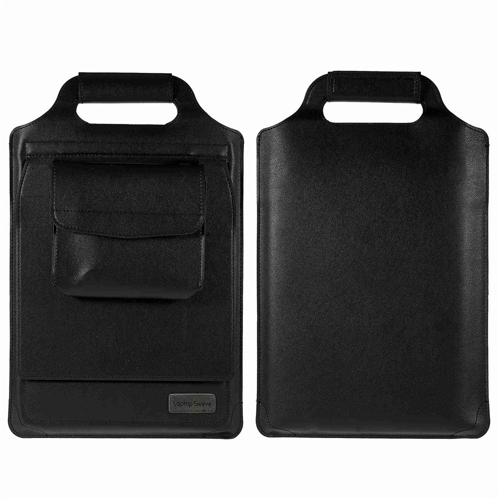 15-inch Laptop Sleeve Case PU Leather Notebook Carrying Case with Adjustable Stand