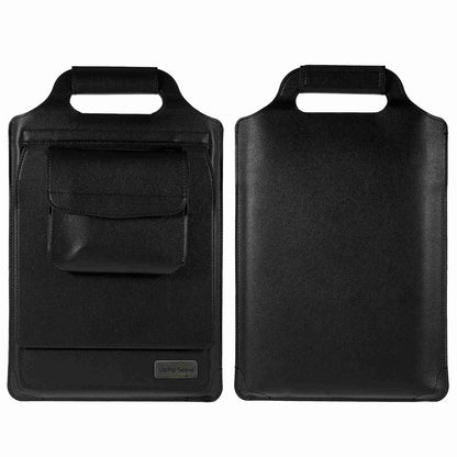 15-inch Laptop Sleeve Case PU Leather Notebook Carrying Case with Adjustable Stand