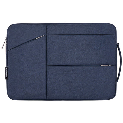 CANVASARTISAN L25-58 Notebook Handbag 13-inch Laptop Protective Sleeve Carrying Bag with Pockets